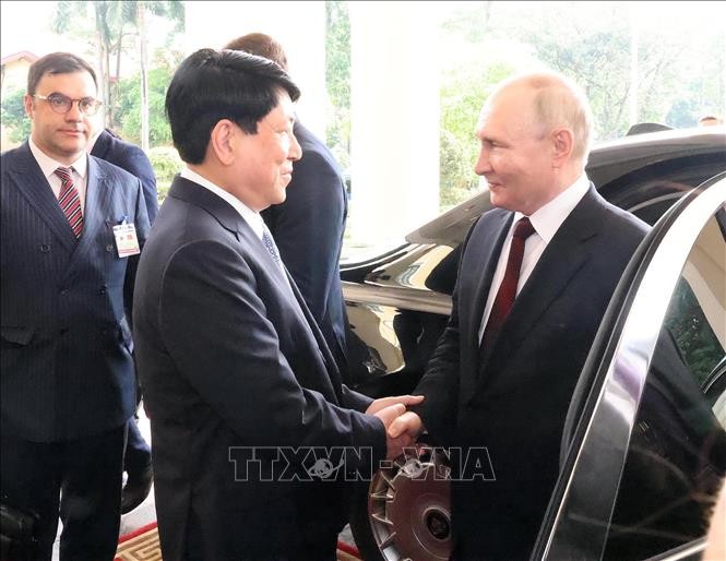 Tổng Bí thư Nguyễn Phú Trọng hội đàm với Tổng thống Liên bang Nga Vladimir Putin ảnh 1