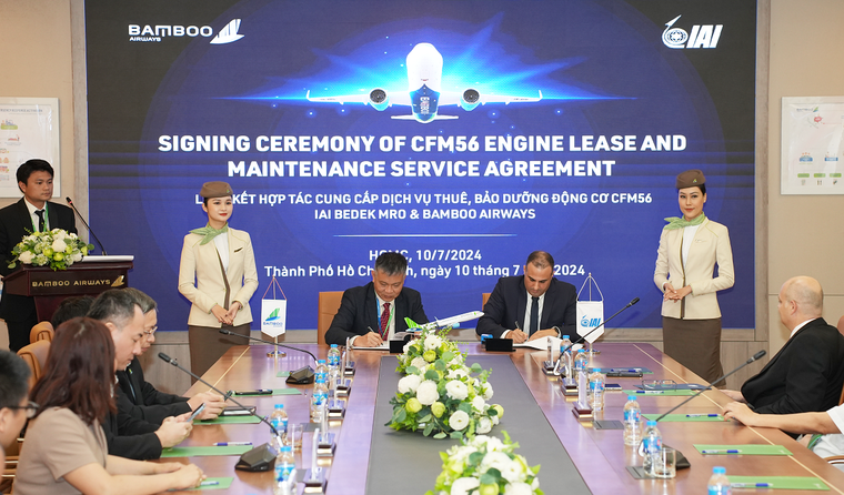 Bamboo Airways và Tập đoàn Công nghiệp Hàng không Israel kí hợp đồng hợp tác trị giá 36 triệu USD ảnh 1