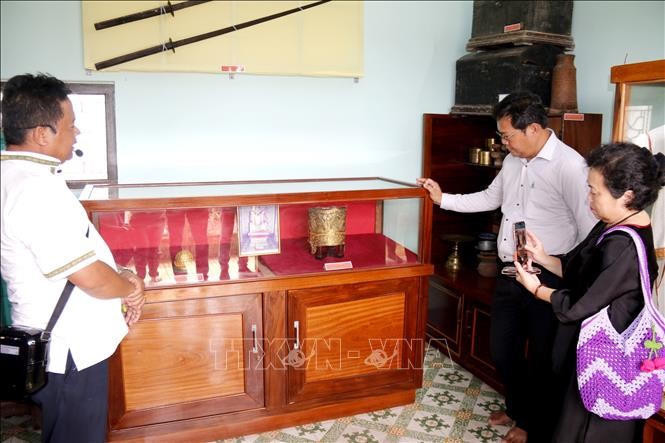 Kết nối bộ sưu tập di sản văn hóa Hoàng tộc Chăm vào hành trình du lịch ảnh 1