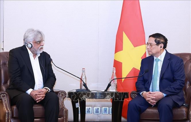 Thủ tướng Phạm Minh Chính làm việc với lãnh đạo các tập đoàn hàng đầu Ấn Độ ảnh 3