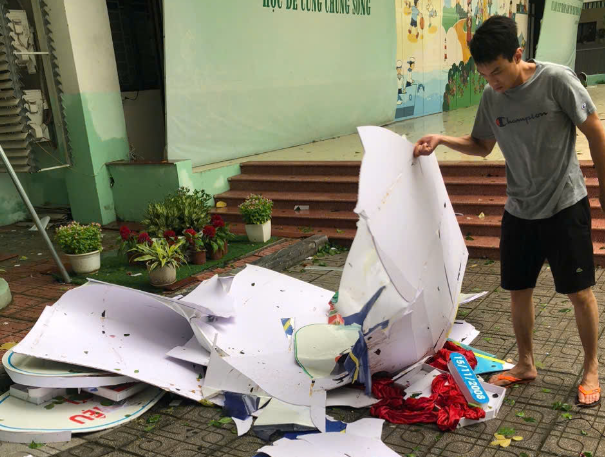 Còn 99 điểm trường chưa thể dạy học trở lại sau bão số 3 ảnh 1