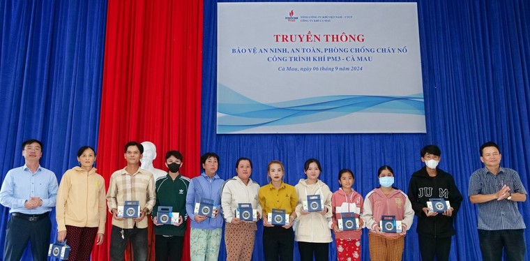 Công ty Khí Cà Mau triển khai các chương trình đảm bảo an ninh, an toàn công trình khí ảnh 2