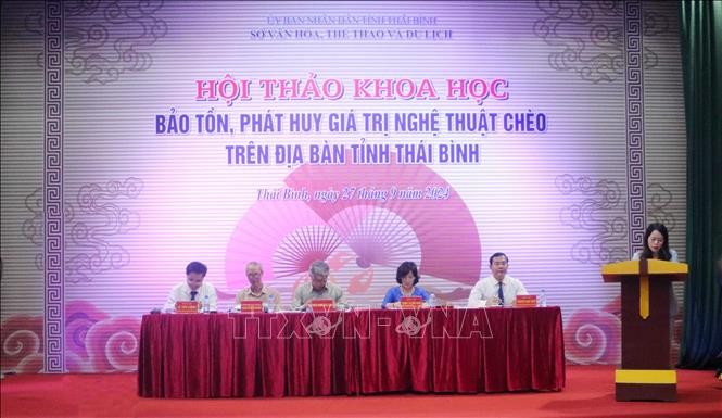 Bảo tồn, phát huy giá trị nghệ thuật chèo ảnh 1
