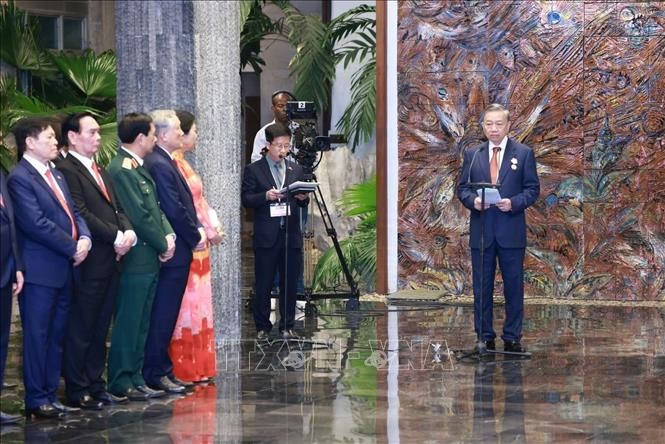 Tổng Bí thư, Chủ tịch nước Tô Lâm nhận Huân chương Jose Marti ảnh 7