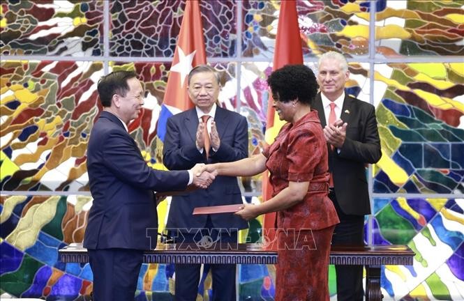 Lễ ký các văn kiện hợp tác Việt Nam - Cuba ảnh 3