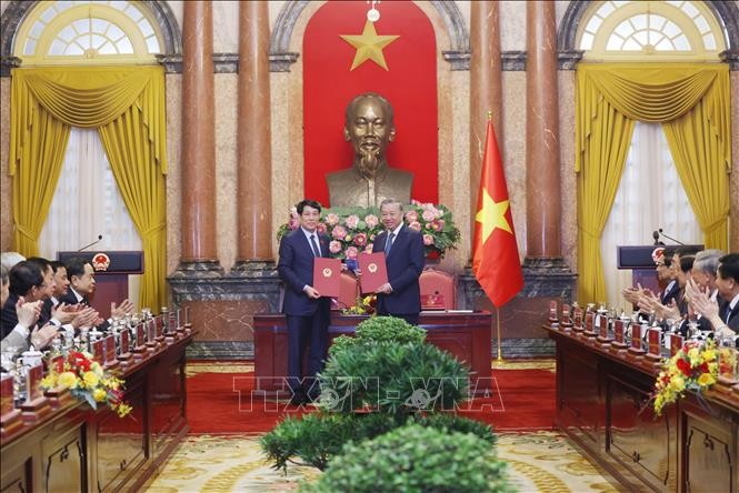 Lễ bàn giao công tác Chủ tịch nước ảnh 3