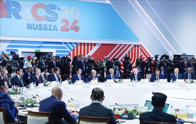 Thủ tướng Phạm Minh Chính phát biểu tại Hội nghị các nhà lãnh đạo BRICS mở rộng ảnh 3