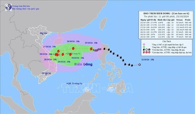 Chủ động ứng phó bão số 6 gây mưa lớn ở Trung Bộ và gió mạnh, sóng lớn trên biển ảnh 2