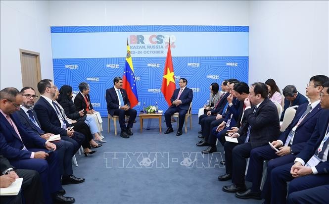 Thủ tướng Phạm Minh Chính hội kiến Tổng thống Venezuela ảnh 2