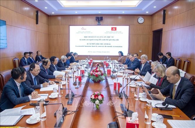 Hội thảo Lý luận lần thứ 4 giữa hai Đảng Cộng sản Việt Nam và Pháp ảnh 3
