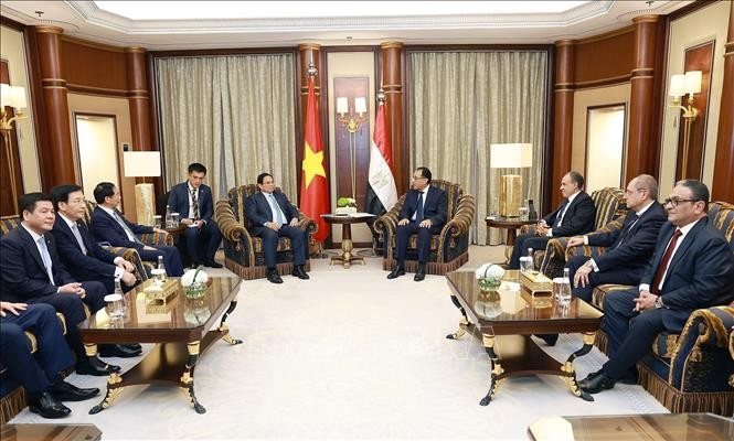 Thủ tướng Phạm Minh Chính hội kiến Thủ tướng Ai Cập ảnh 3