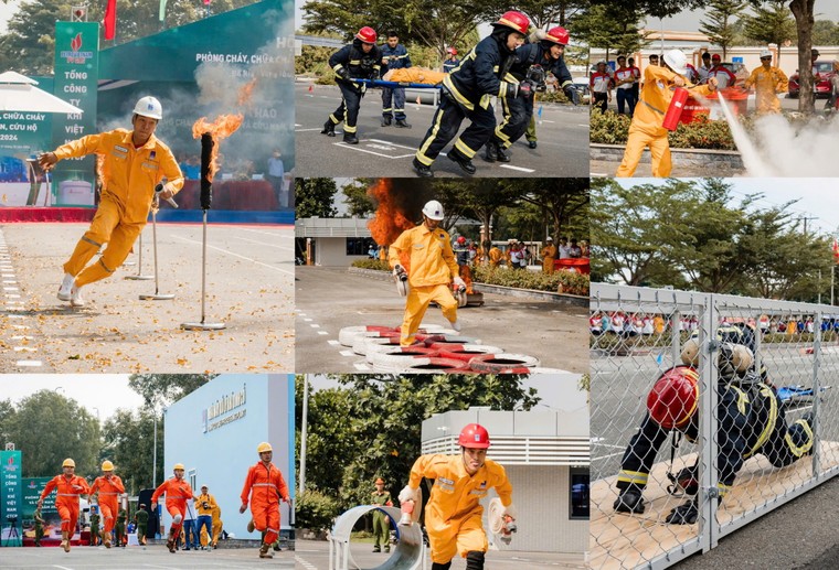 PV GAS tổ chức Hội thao PCCC và CNCH năm 2024 ảnh 2