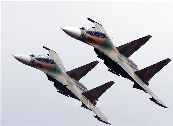 Tích cực luyện tập chuẩn bị cho ngày khai mạc Triển lãm Quốc phòng quốc tế Việt Nam ảnh 3