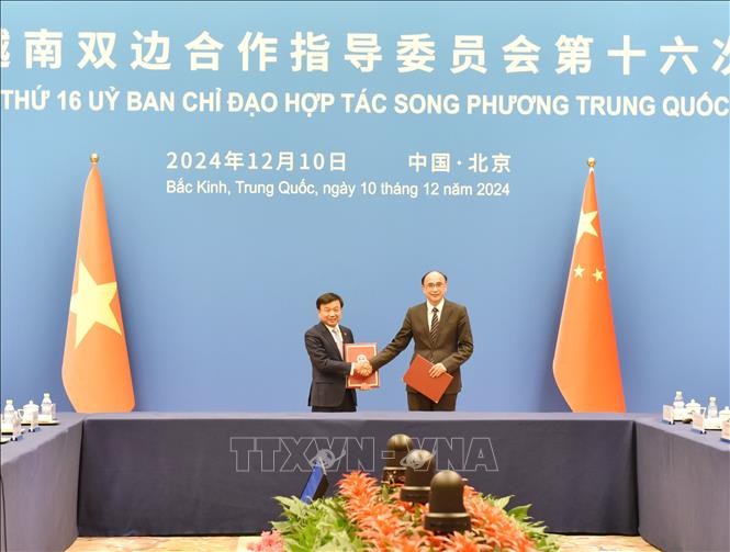 Phiên họp lần thứ 16 Ủy ban hợp tác song phương Việt Nam - Trung Quốc ảnh 4