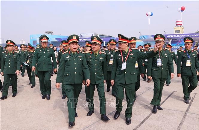 Tổng duyệt Triển lãm Quốc phòng quốc tế Việt Nam năm 2024 ảnh 2