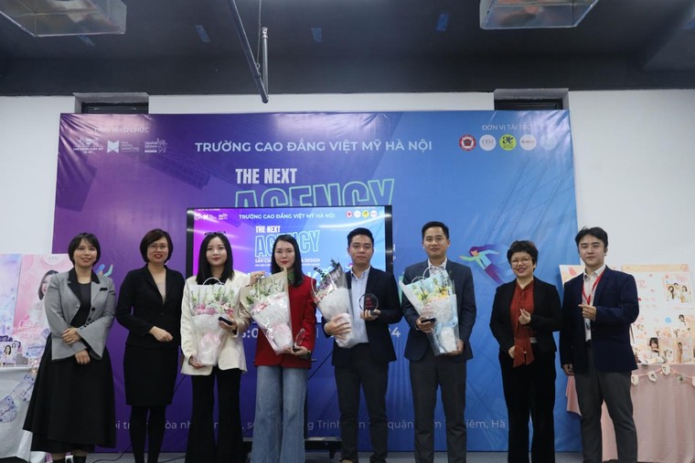 Sinh viên Cao đẳng Việt Mỹ Hà Nội giải quyết bài toán doanh nghiệp tại cuộc thi "The Next Agency" ảnh 5