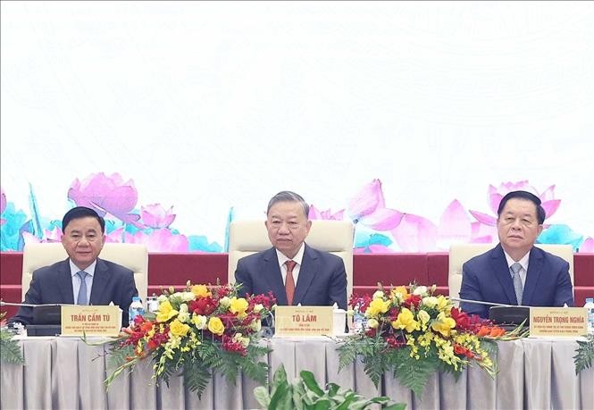 Tổng Bí thư Tô Lâm gặp mặt đại biểu trí thức, nhà khoa học ảnh 4