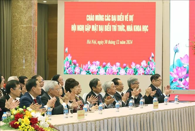 Tổng Bí thư Tô Lâm gặp mặt đại biểu trí thức, nhà khoa học ảnh 6