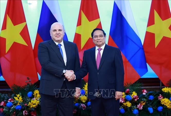 Thủ tướng Phạm Minh Chính hội đàm với Thủ tướng Liên bang Nga ảnh 1