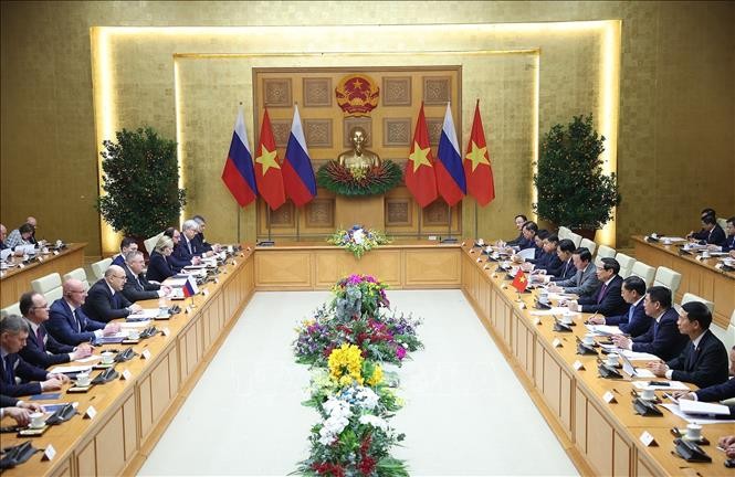 Thủ tướng Phạm Minh Chính hội đàm với Thủ tướng Liên bang Nga ảnh 4