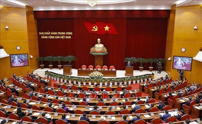 Ngày làm việc thứ hai và phiên bế mạc Hội nghị Ban Chấp hành Trung ương Đảng khóa XIII ảnh 1