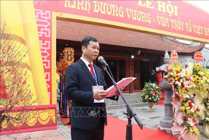 Lễ hội Kinh Dương Vương - tiếp nối truyền thống con Lạc, cháu Hồng ảnh 4