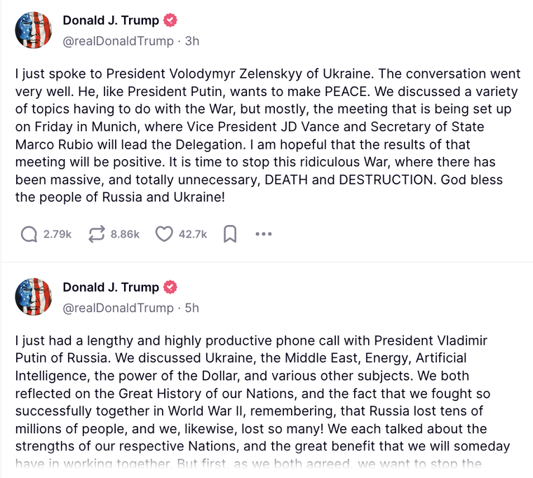 Tổng thống Trump trấn an Kiev sau tuyên bố gây sốc về chấm dứt chiến tranh Ukraine ảnh 2