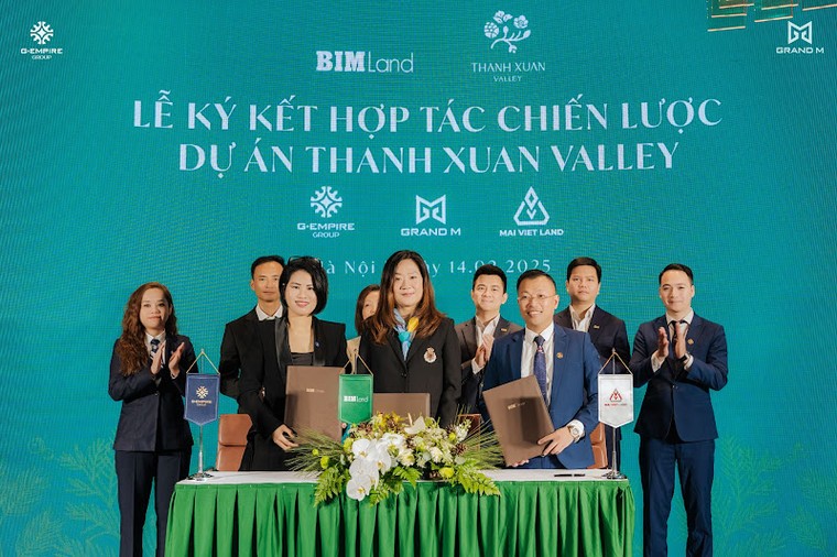 BIM Land hợp tác G.Empire Group phát triển kinh doanh Thanh Xuan Valley ảnh 1