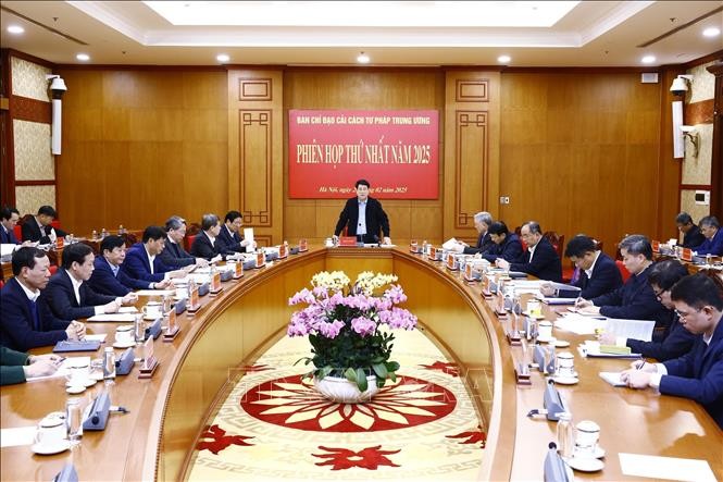 Chủ tịch nước chủ trì họp Ban Chỉ đạo Cải cách Tư pháp Trung ương ảnh 4