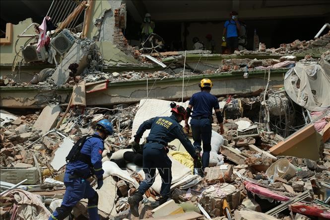 Động đất tại Myanmar: ASEAN bày tỏ đoàn kết, sát cánh cùng Myanmar và Thái Lan trong thời khắc khó khăn ảnh 1