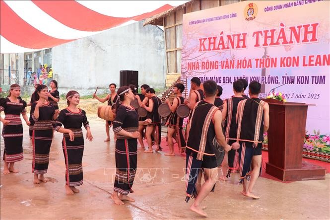 Bảo tồn nhà rông truyền thống của người dân tộc thiểu số ảnh 3