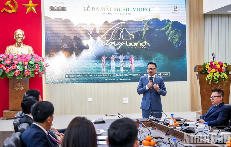 Báo Nhân Dân ra mắt video âm nhạc "Victory - Bond in Vietnam" ảnh 2