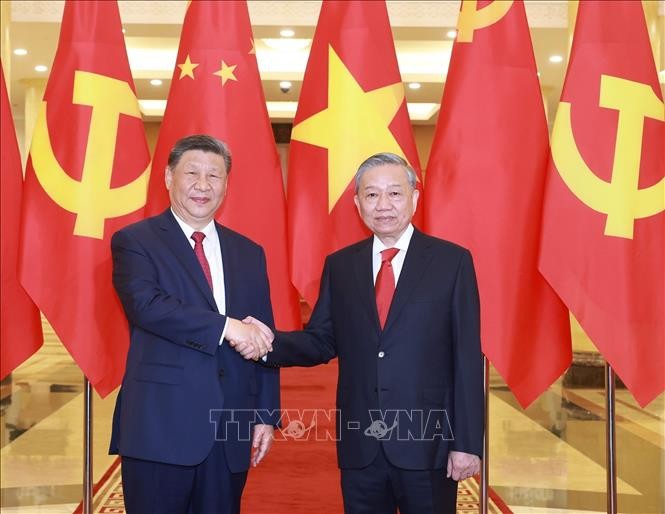 Tổng Bí thư Tô Lâm hội đàm với Tổng Bí thư, Chủ tịch nước Trung Quốc Tập Cận Bình ảnh 4