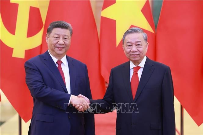 Tổng Bí thư Tô Lâm hội đàm với Tổng Bí thư, Chủ tịch nước Trung Quốc Tập Cận Bình ảnh 2