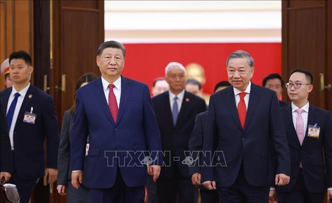 Tổng Bí thư Tô Lâm hội đàm với Tổng Bí thư, Chủ tịch nước Trung Quốc Tập Cận Bình ảnh 1