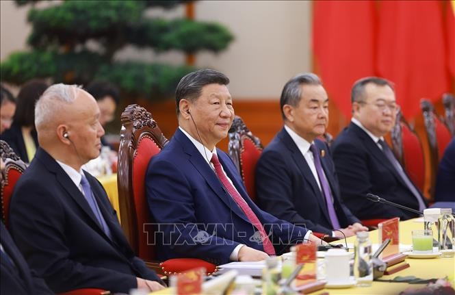 Tổng Bí thư Tô Lâm hội đàm với Tổng Bí thư, Chủ tịch nước Trung Quốc Tập Cận Bình ảnh 6