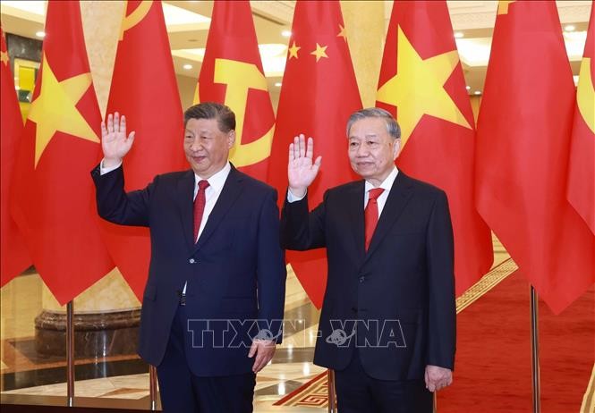 Tổng Bí thư Tô Lâm hội đàm với Tổng Bí thư, Chủ tịch nước Trung Quốc Tập Cận Bình ảnh 3