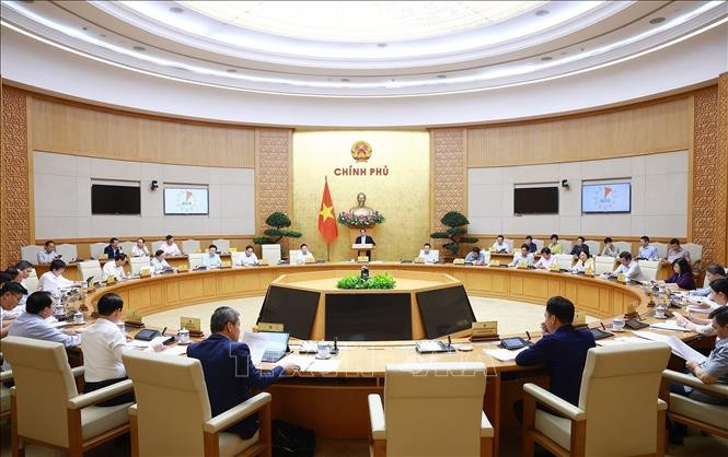 Thủ tướng chủ trì Phiên họp Chính phủ chuyên đề về xây dựng pháp luật tháng 4 ảnh 1