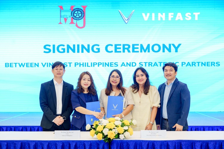 VinFast bắt tay 4 đối tác Philippines, mạnh mẽ mở rộng mạng lưới xưởng dịch vụ ảnh 2