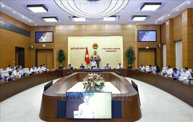 Khai mạc Phiên họp thứ 46 của Ủy ban Thường vụ Quốc hội ảnh 4