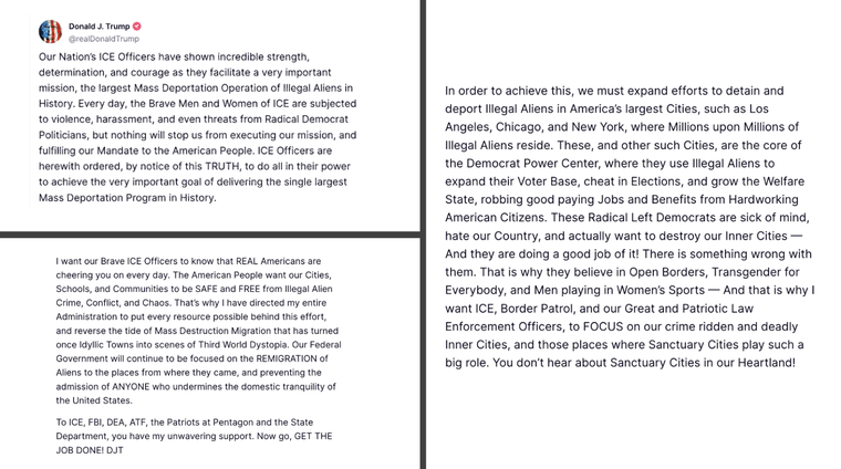 Tổng thống Trump ra lệnh trục xuất người nhập cư bất hợp pháp với quy mô "lớn nhất lịch sử" ảnh 1