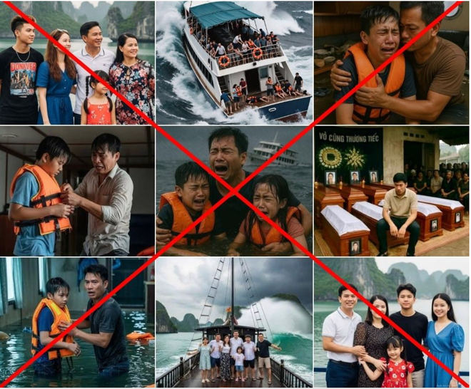 Dựng chuyện bằng AI, ghép ảnh câu like: Mặt tối của mạng xã hội sau "thảm họa" lật tàu ảnh 2