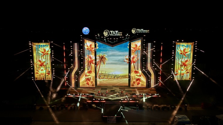 Thành phố Thiên niên kỷ T&T City Millennia bừng sáng trước đại nhạc hội ảnh 6