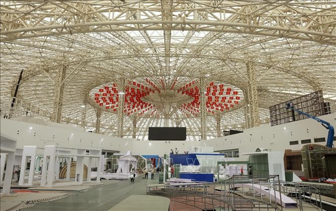 Cận cảnh Trung tâm Triển lãm lớn nhất Đông Nam Á trước ngày khánh thành ảnh 2