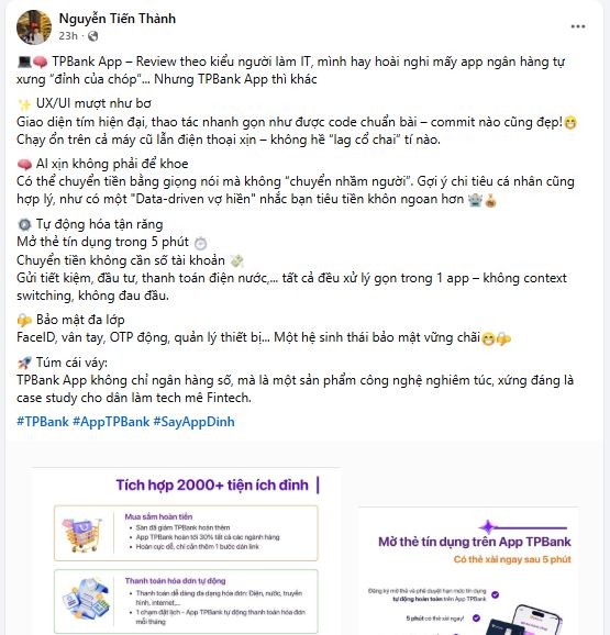 TPBank và cuộc cách mạng ngân hàng trí tuệ biết “nghĩ”, biết “hành động” vì khách hàng ảnh 5