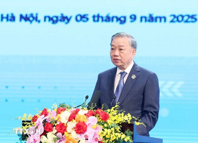 Phát biểu của Tổng Bí thư Tô Lâm tại Lễ kỷ niệm 80 năm ngành Giáo dục ảnh 1