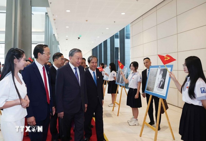 Phát biểu của Tổng Bí thư Tô Lâm tại Lễ kỷ niệm 80 năm ngành Giáo dục ảnh 2