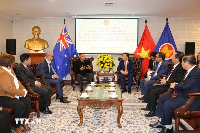 Việt Nam muốn tăng cường hợp tác trên tất cả các lĩnh vực với Australia ảnh 1