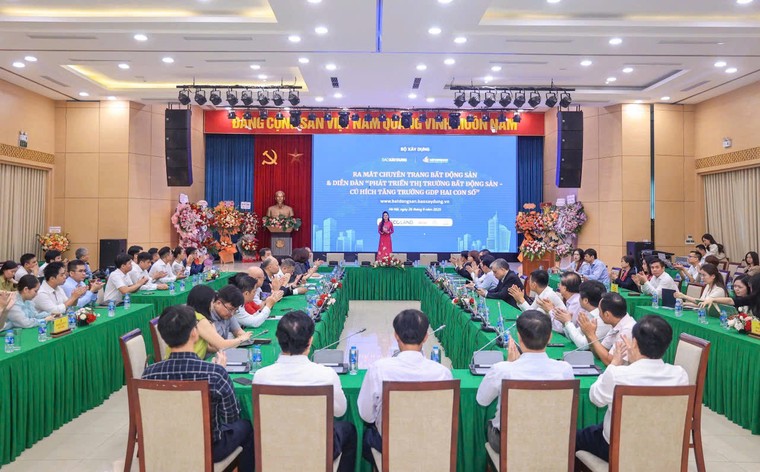 Báo Xây dựng ra mắt chuyên trang bất động sản ảnh 3