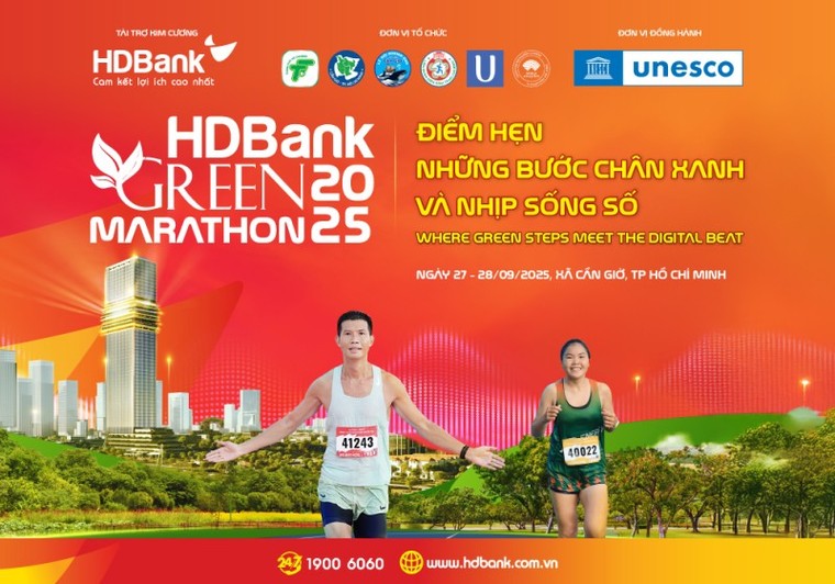 HDBank Green Marathon 2025 - Điểm hẹn của những bước chân xanh và nhịp sống số ảnh 1